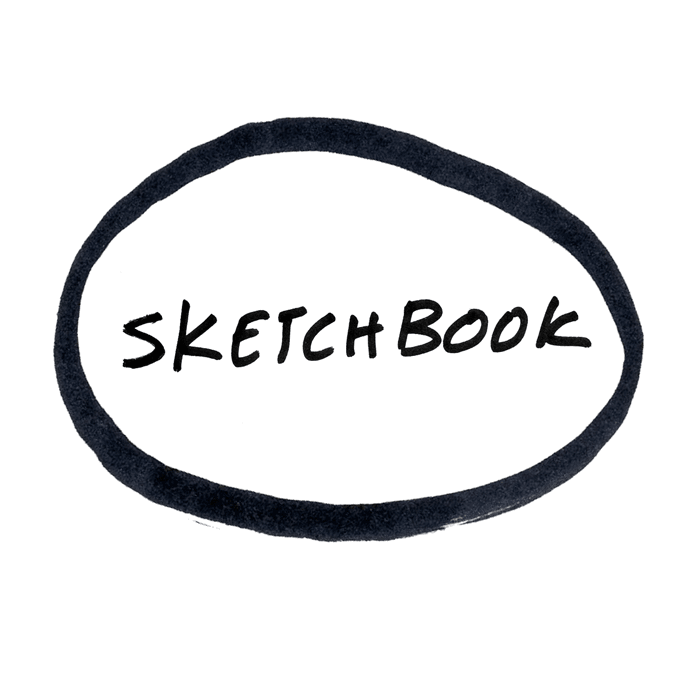 This is the button to go to the Sketchbook Category on the Drawn and Painted website.